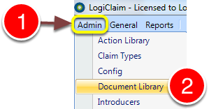 Open the Document Library
