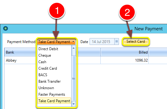 Select Card