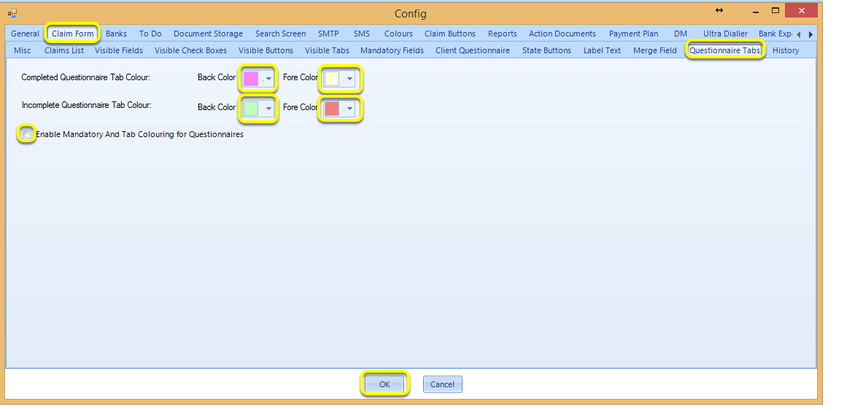 Config Changes
