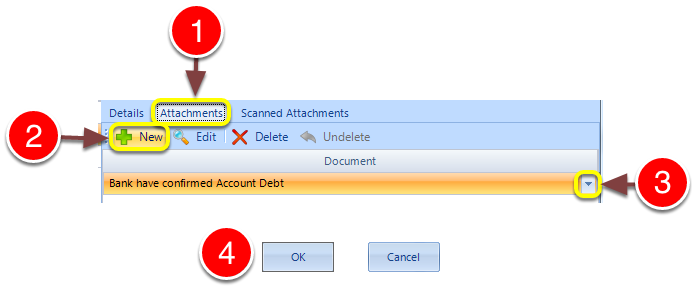 Add the Attachment