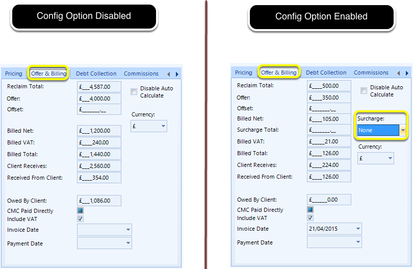 Offer \& Billing 