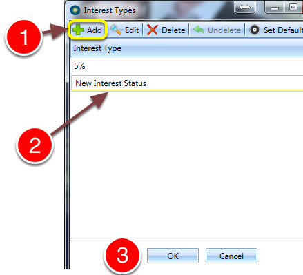 Add an Interest Type