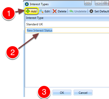 Add an Interest Type