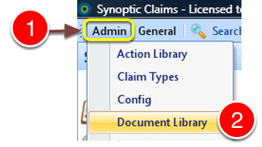 Open the Document Library