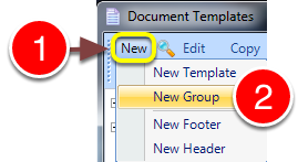 Add a Template Group