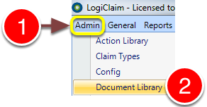Open the Document Library