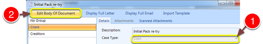 Open the document in word