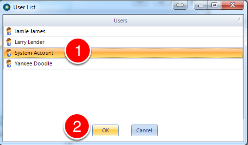 Select Users