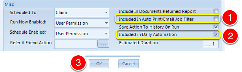 Change the setting