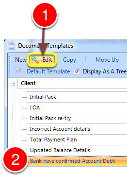 Open \&nbsp;the required Document