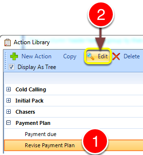 Select an Action