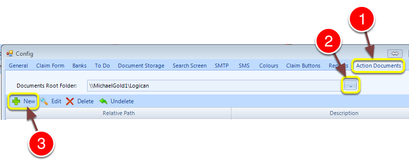 Select Action Documents