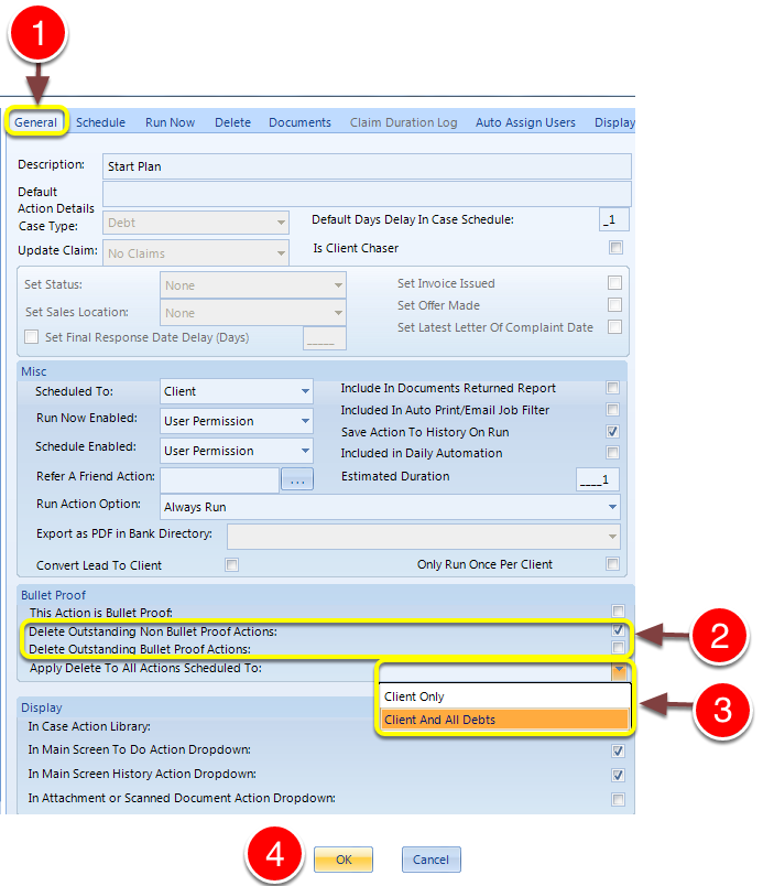Change the Setting