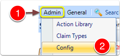 Open the Config window