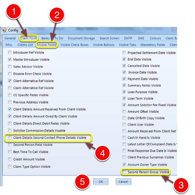 Change the setting