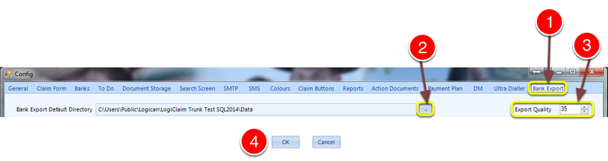 Set the PDF folder's location