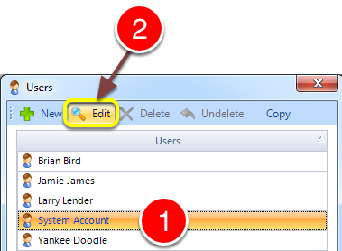 Select a User