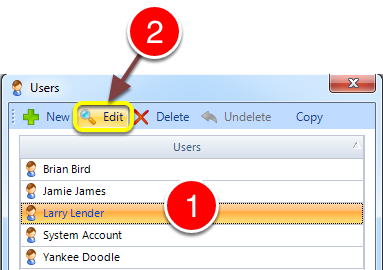 Select a User