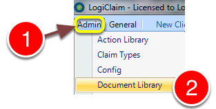 Open the Document Library