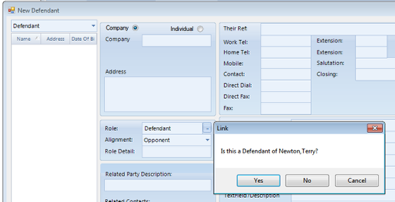 Add a defendant