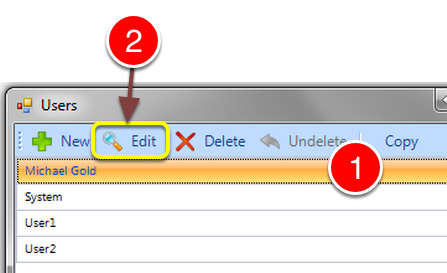 Edit a User