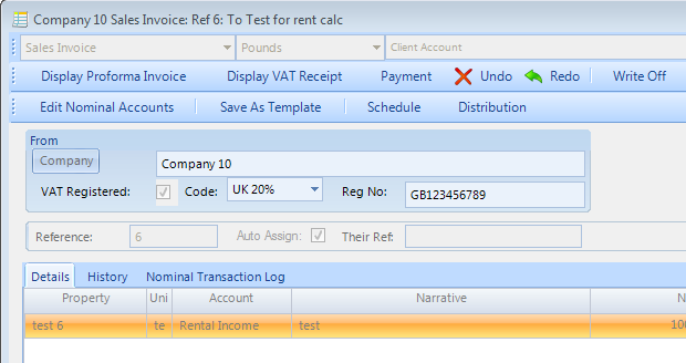 When authorised, the Undo button will be live.