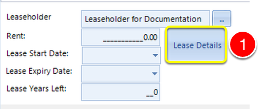 Enter Lease Details