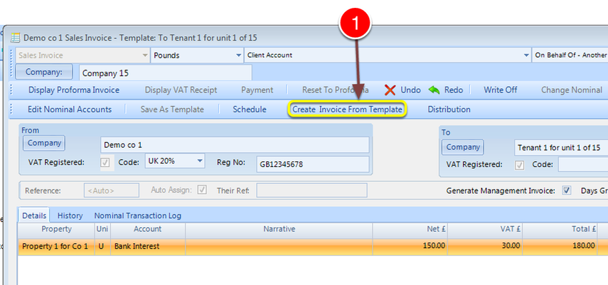 Raise the Invoice