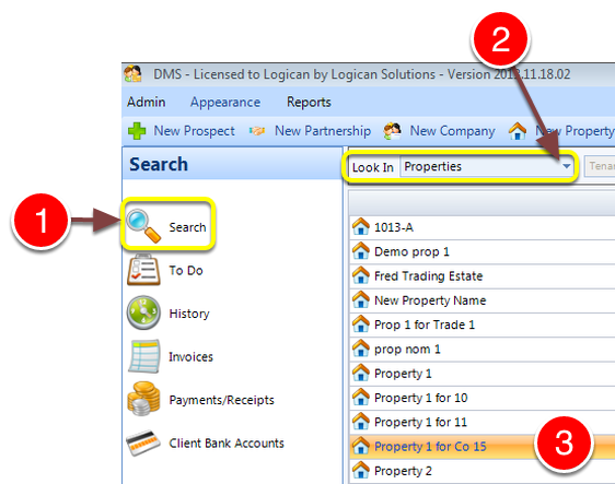 Open the Unit to Invoice