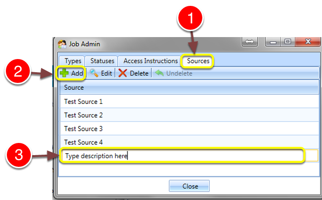 Add Sources