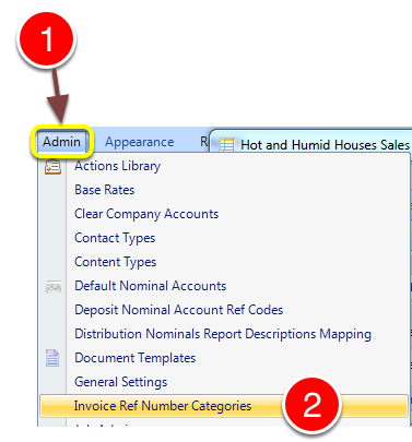 Setting a Personal Invoice Reference Number