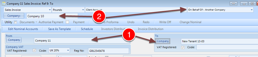 Creating the Invoice