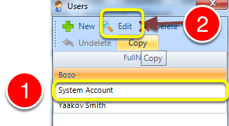 Setting Permissions for the Nominal Accounts reporting Groups.