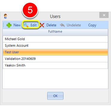 Edit Users