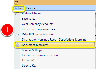 Document Templates Configuration