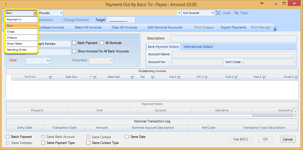 Payment Type