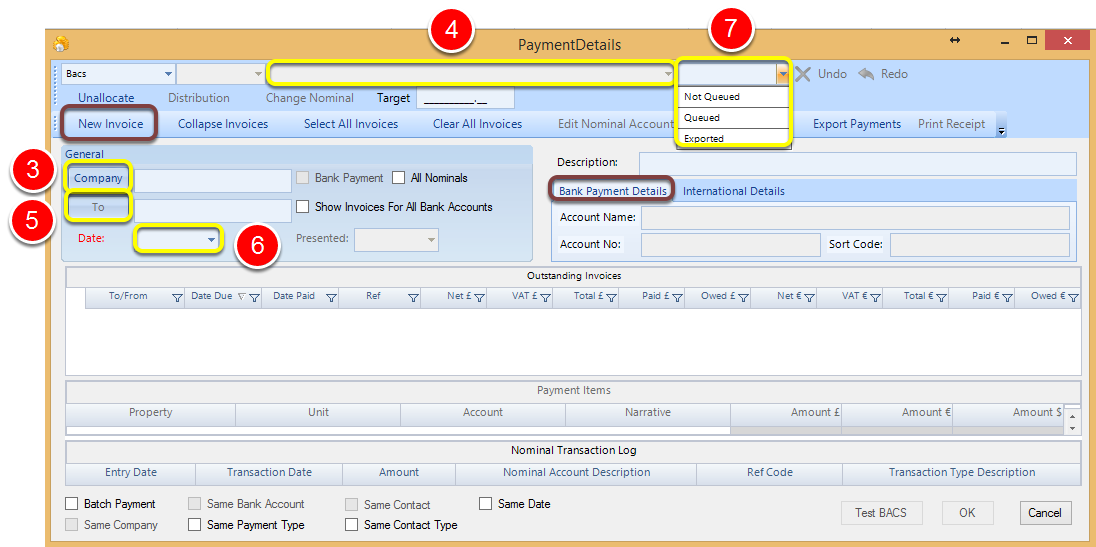 BACS Payment