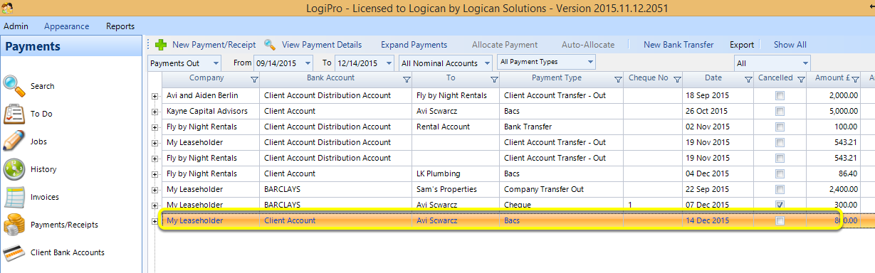 Applied Payment