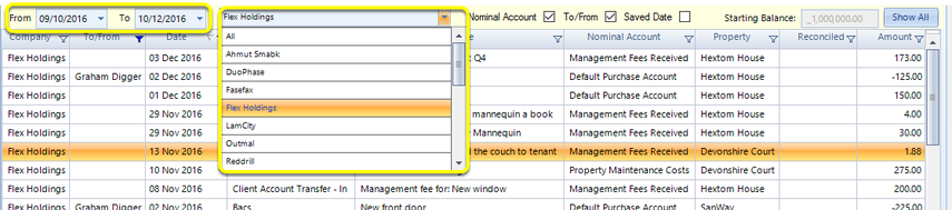 Understanding the Activity Tab