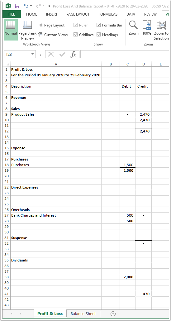 Profit Loss And Balance Report - 01-01-2020 to 29-02-2020_1856997372 [Compatibility Mode] - Microsoft Excel